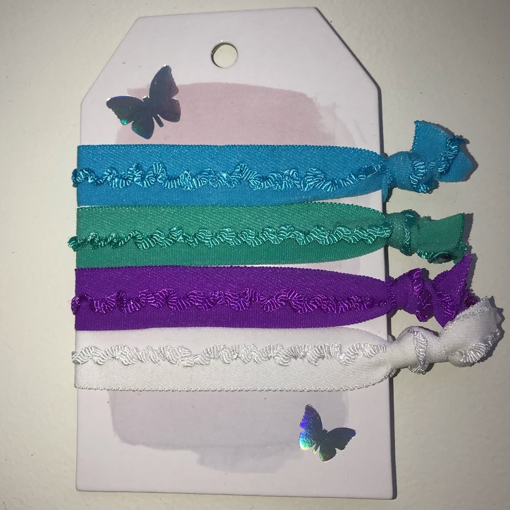 FOE Ribbon Hair-Tie Gift Tag 🎀 🦋🏷